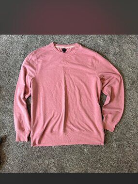 J.Crew Men's Pink Jumper - M XL